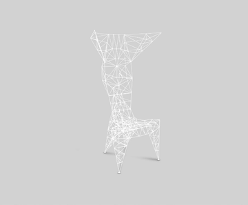 PYLON - Steel chair by Tom Dixon - view 3
